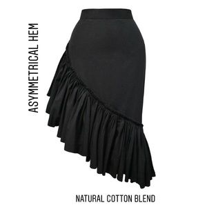 Assymetrical skirt
